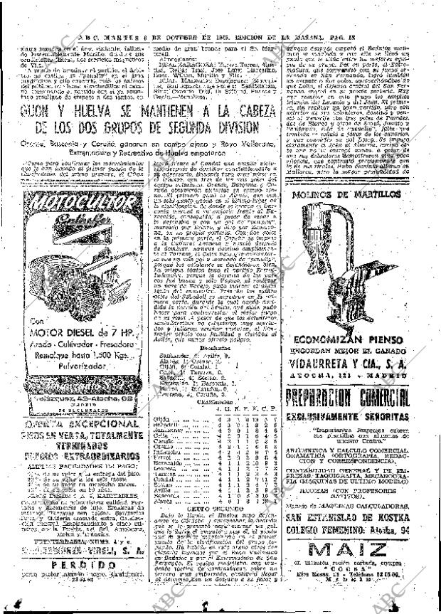 ABC MADRID 06-10-1959 página 58