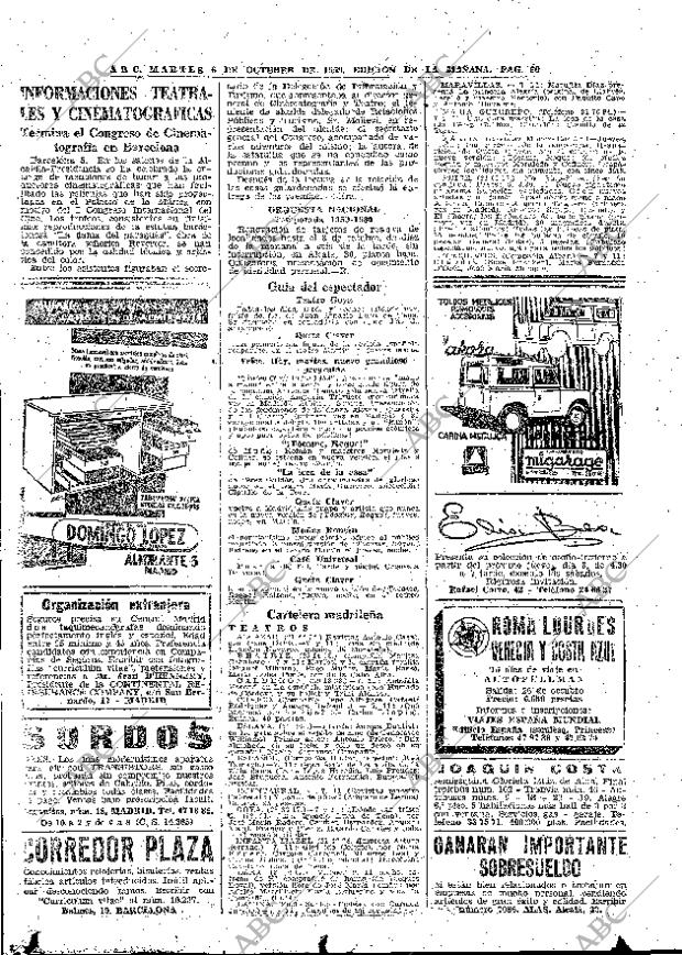 ABC MADRID 06-10-1959 página 66