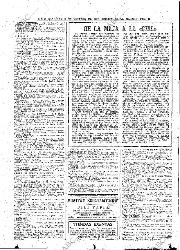 ABC MADRID 06-10-1959 página 67