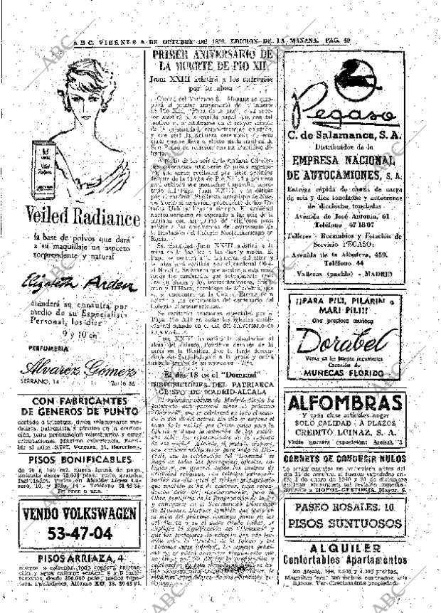 ABC MADRID 09-10-1959 página 40