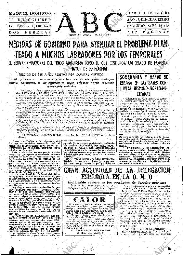 ABC MADRID 11-10-1959 página 63
