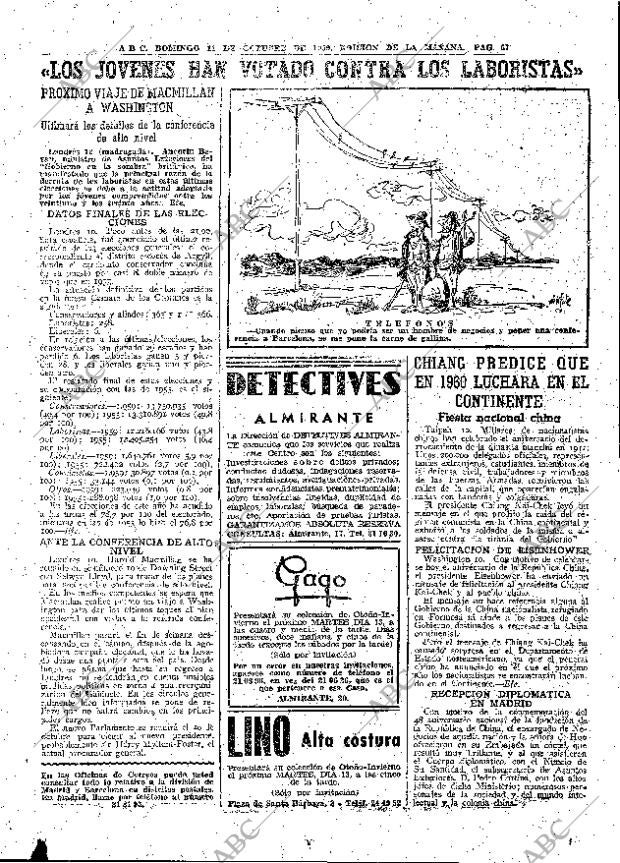 ABC MADRID 11-10-1959 página 67