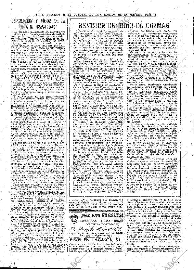 ABC MADRID 11-10-1959 página 77