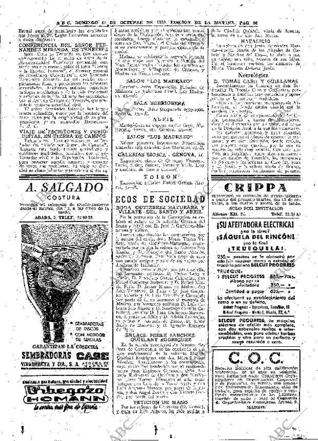 ABC MADRID 11-10-1959 página 86