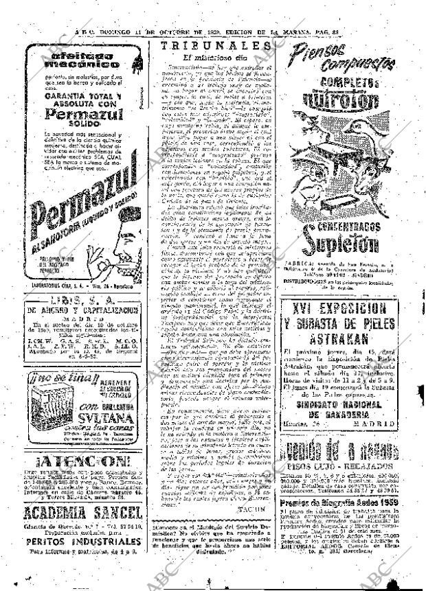 ABC MADRID 11-10-1959 página 88
