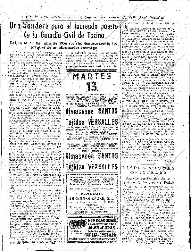 ABC SEVILLA 11-10-1959 página 40