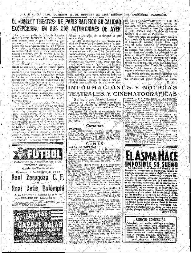 ABC SEVILLA 11-10-1959 página 53