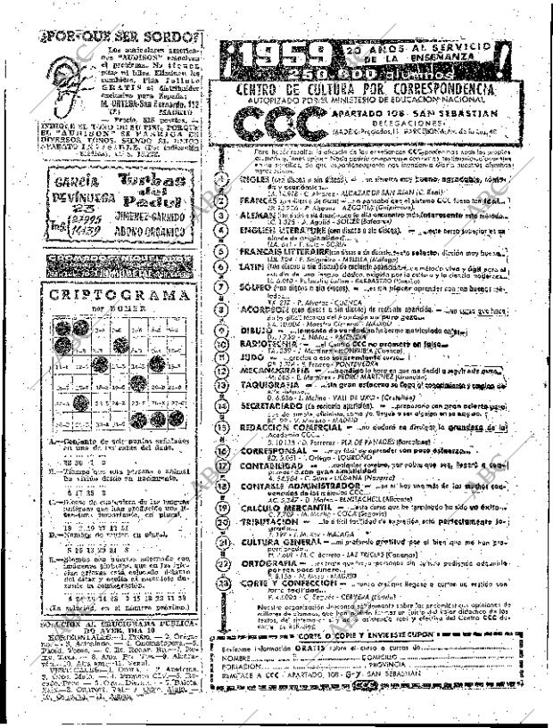 ABC SEVILLA 11-10-1959 página 58