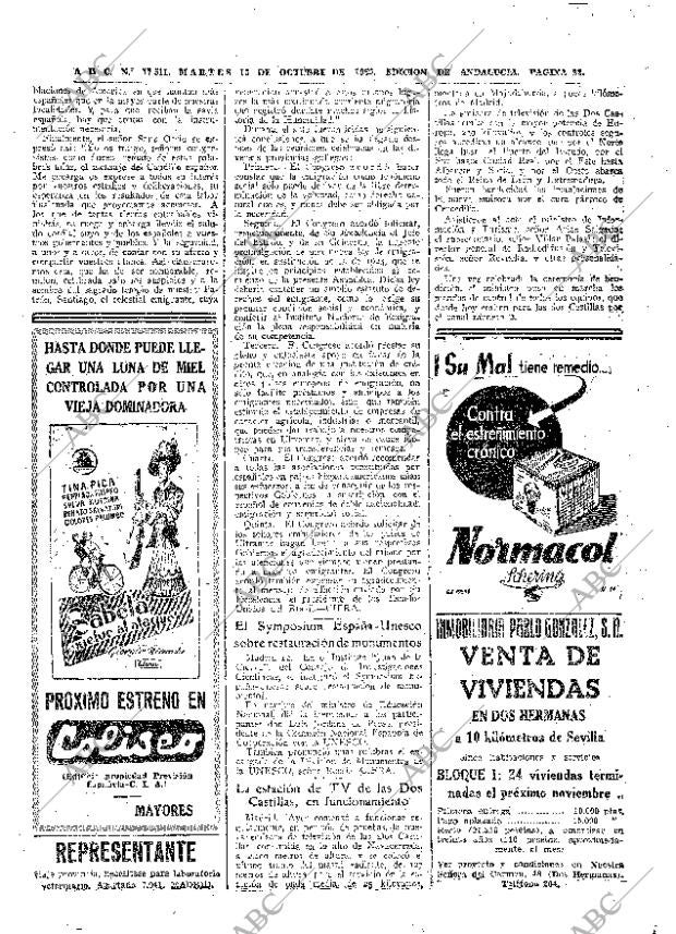 ABC SEVILLA 13-10-1959 página 22