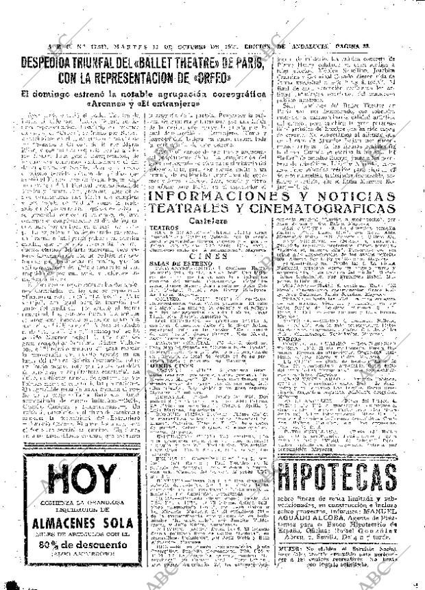 ABC SEVILLA 13-10-1959 página 38