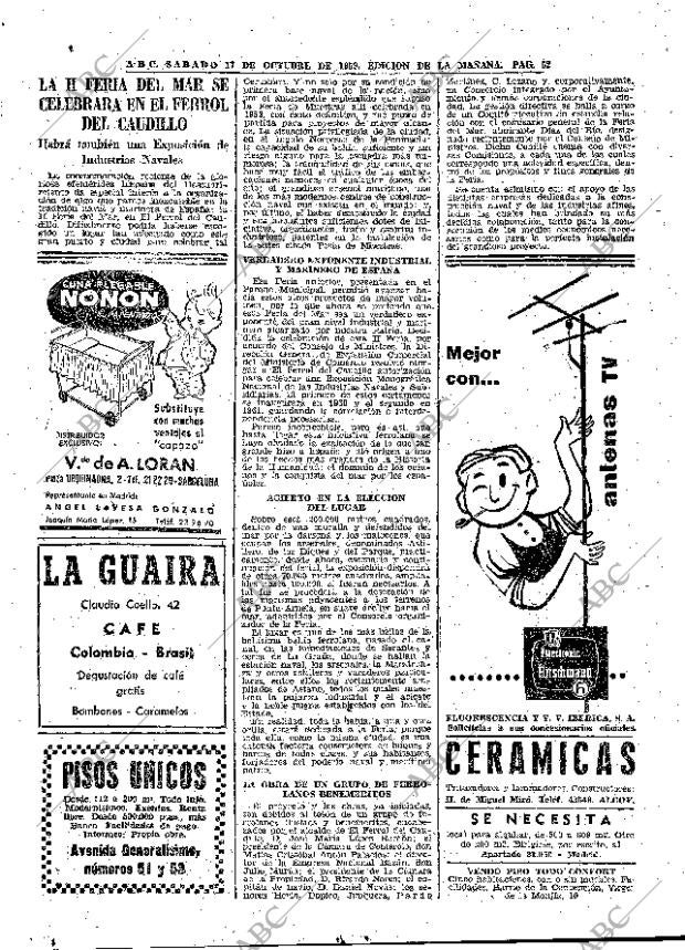 ABC MADRID 17-10-1959 página 52