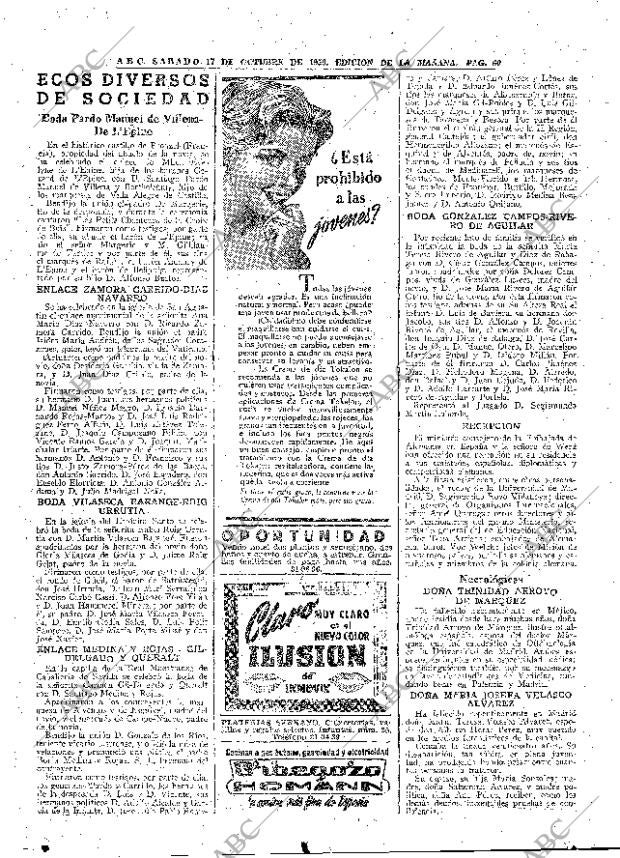 ABC MADRID 17-10-1959 página 60