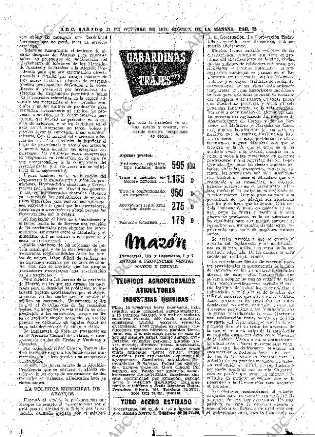 ABC MADRID 17-10-1959 página 72