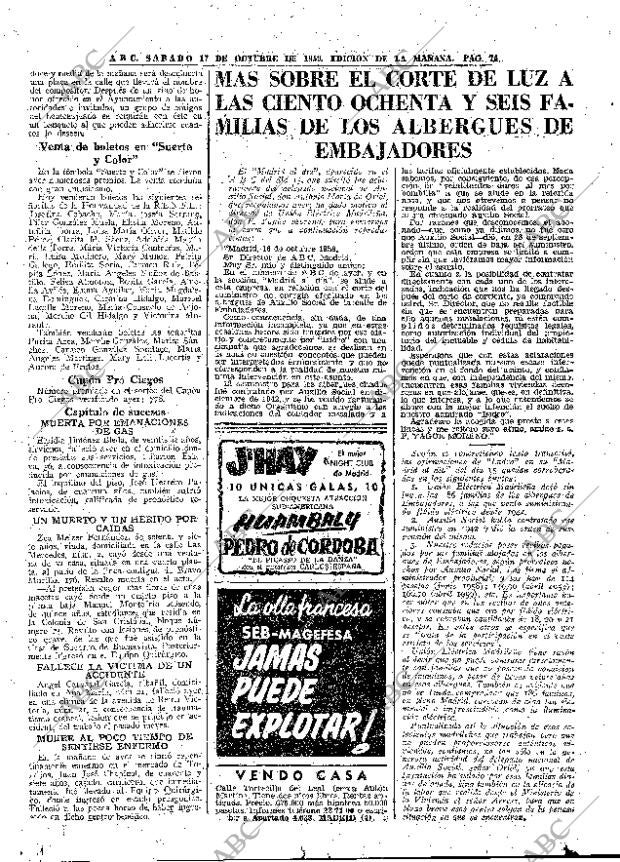 ABC MADRID 17-10-1959 página 74