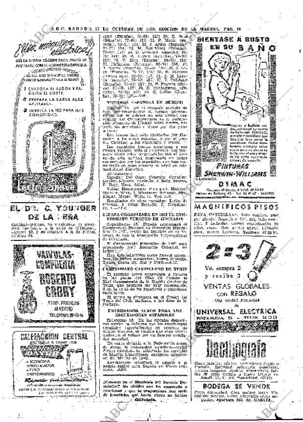 ABC MADRID 17-10-1959 página 78