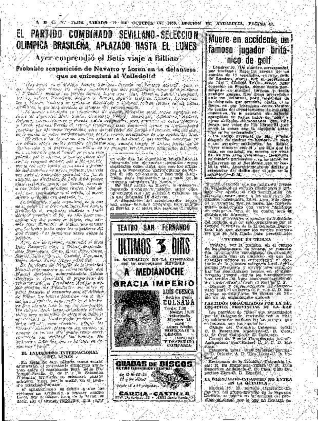 ABC SEVILLA 17-10-1959 página 43