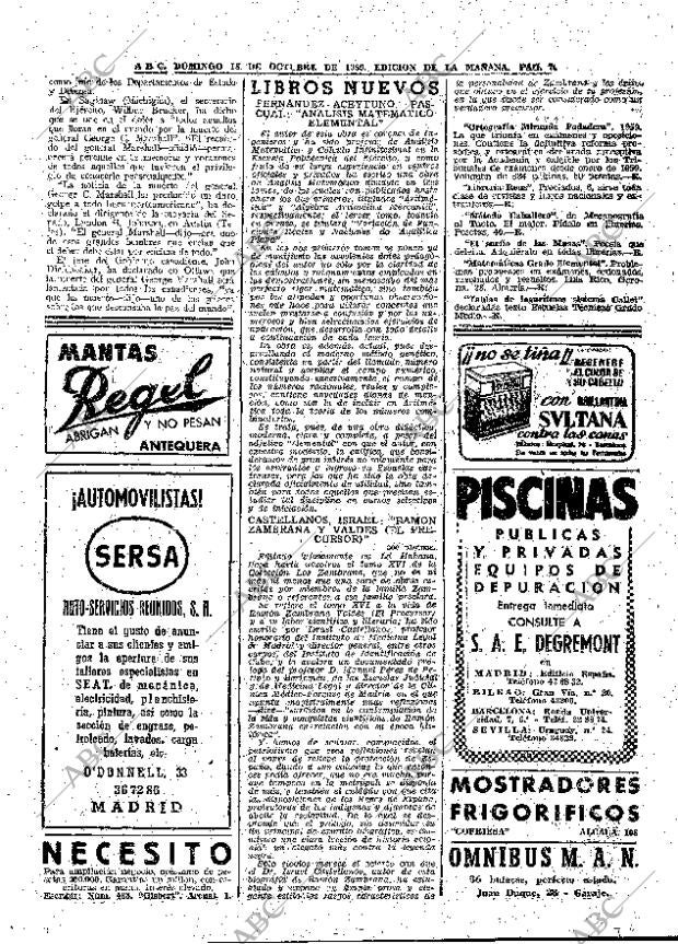 ABC MADRID 18-10-1959 página 70