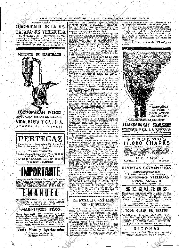 ABC MADRID 18-10-1959 página 88