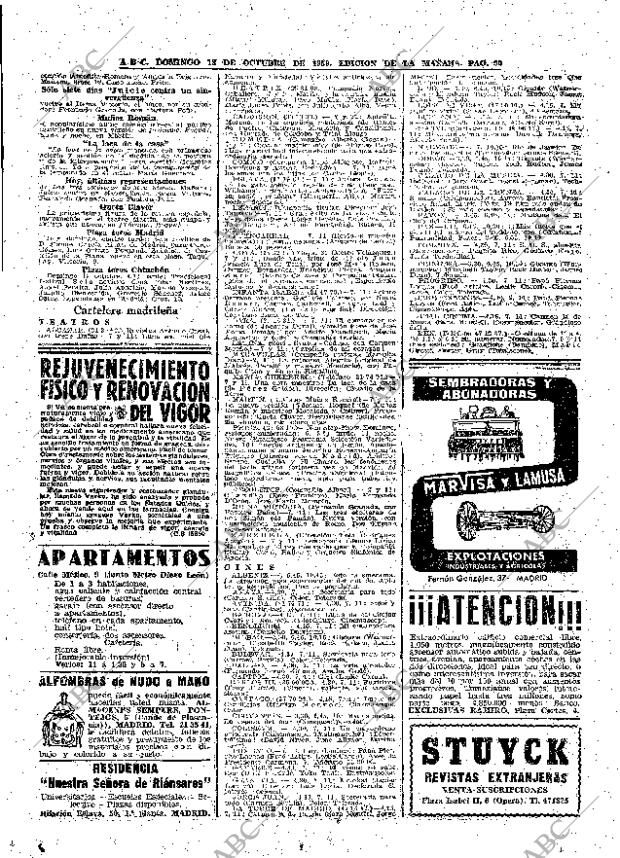 ABC MADRID 18-10-1959 página 90