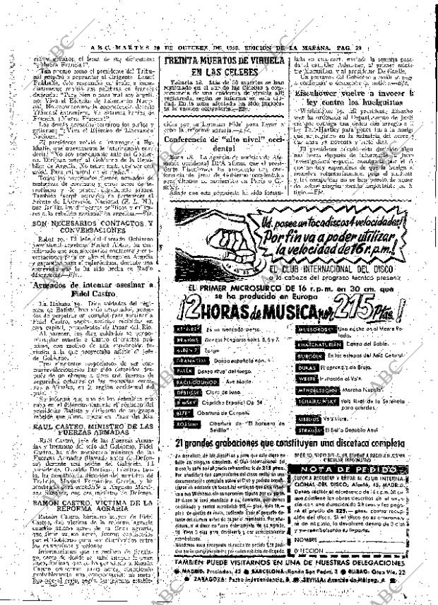 ABC MADRID 20-10-1959 página 39