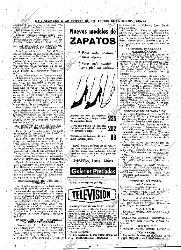 ABC MADRID 20-10-1959 página 46