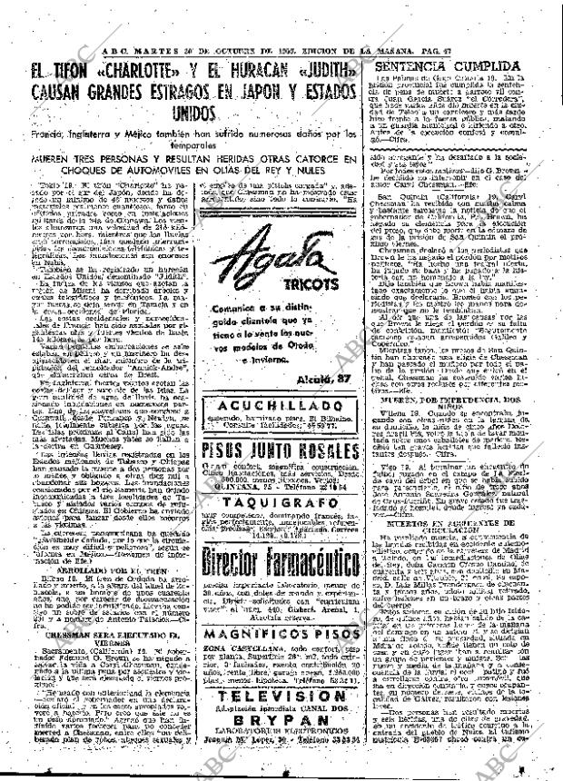 ABC MADRID 20-10-1959 página 47