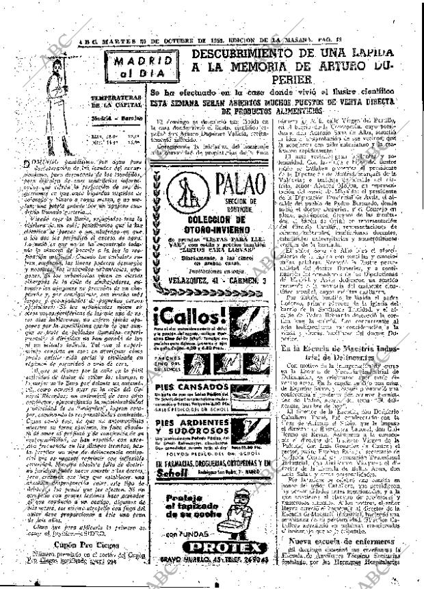 ABC MADRID 20-10-1959 página 49