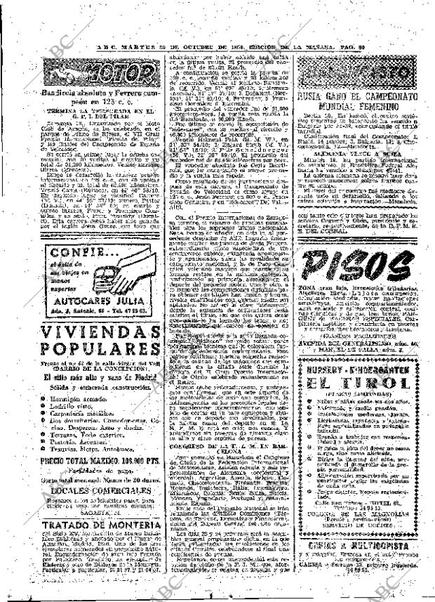 ABC MADRID 20-10-1959 página 60