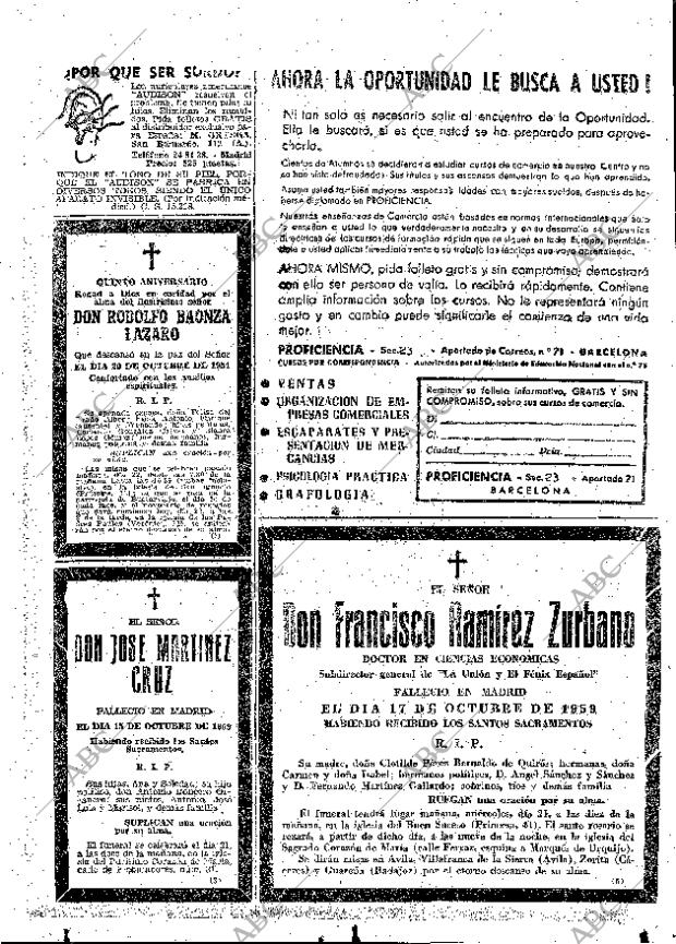 ABC MADRID 20-10-1959 página 73