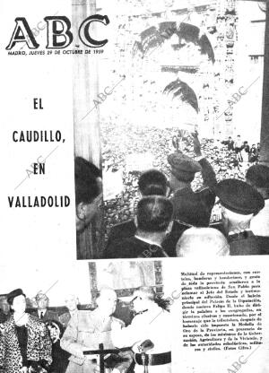 ABC MADRID 29-10-1959 página 1