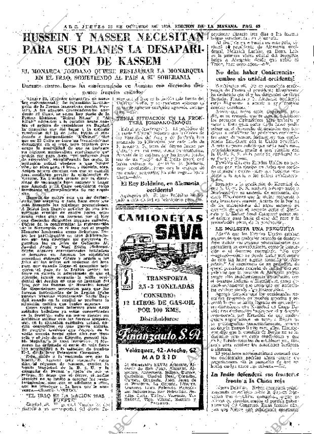 ABC MADRID 29-10-1959 página 45