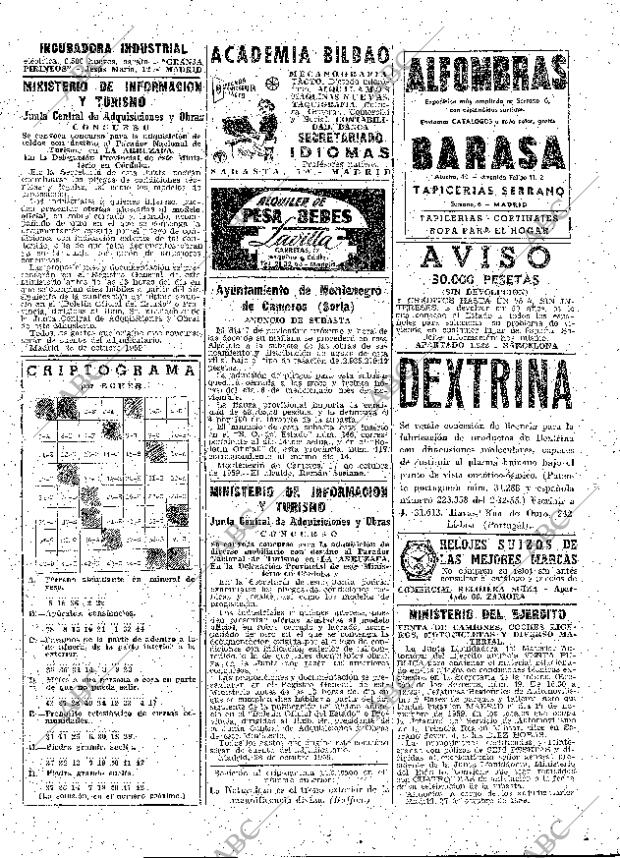 ABC MADRID 29-10-1959 página 71
