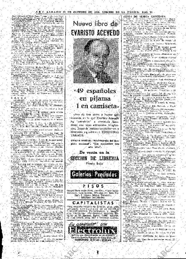 ABC MADRID 31-10-1959 página 81