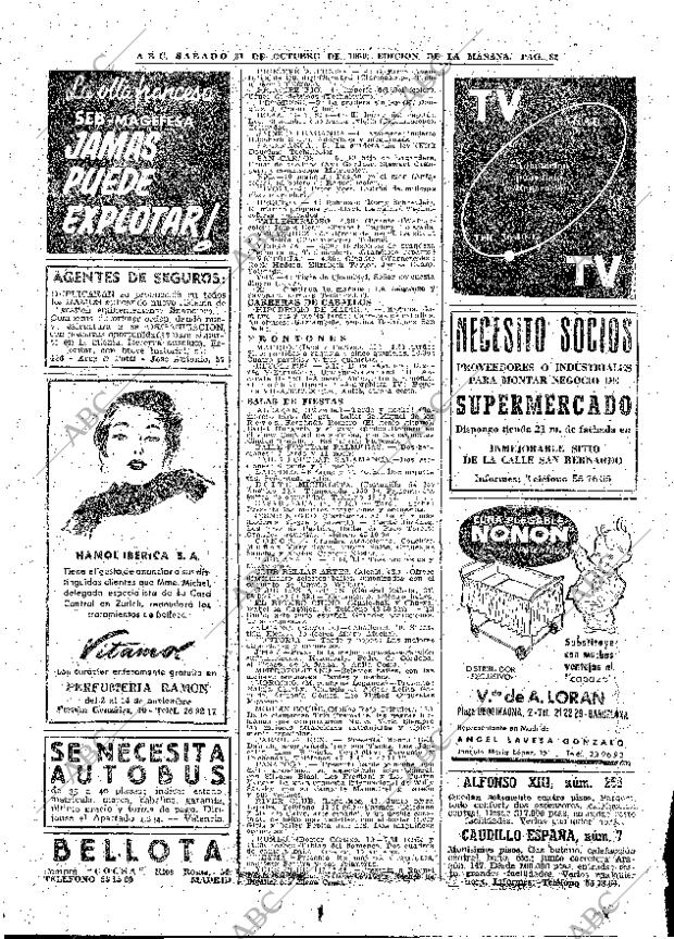 ABC MADRID 31-10-1959 página 82