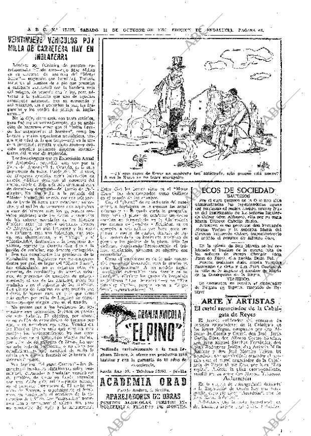 ABC SEVILLA 31-10-1959 página 45