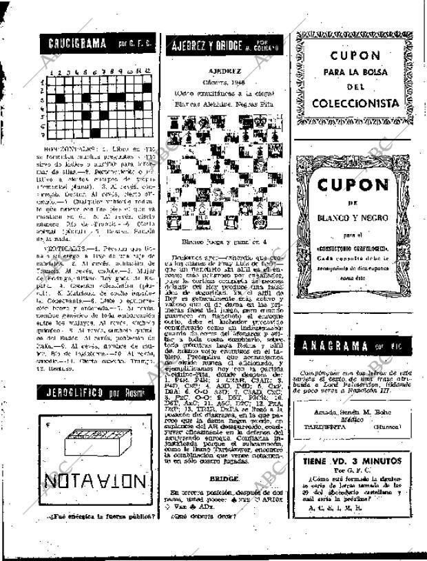 BLANCO Y NEGRO MADRID 31-10-1959 página 119
