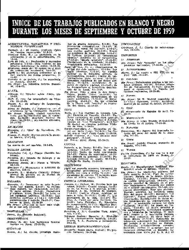 BLANCO Y NEGRO MADRID 31-10-1959 página 5