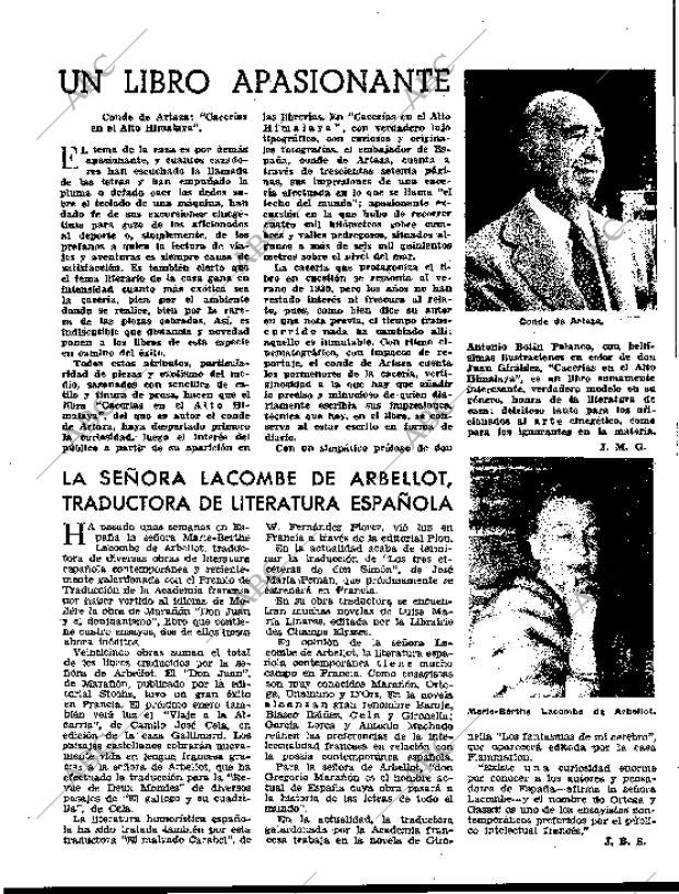 BLANCO Y NEGRO MADRID 31-10-1959 página 83