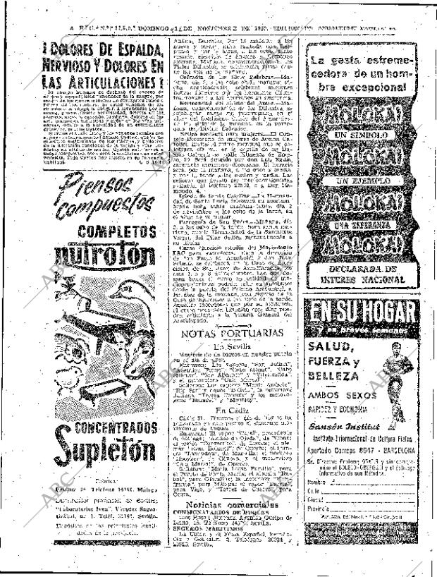 ABC SEVILLA 01-11-1959 página 48