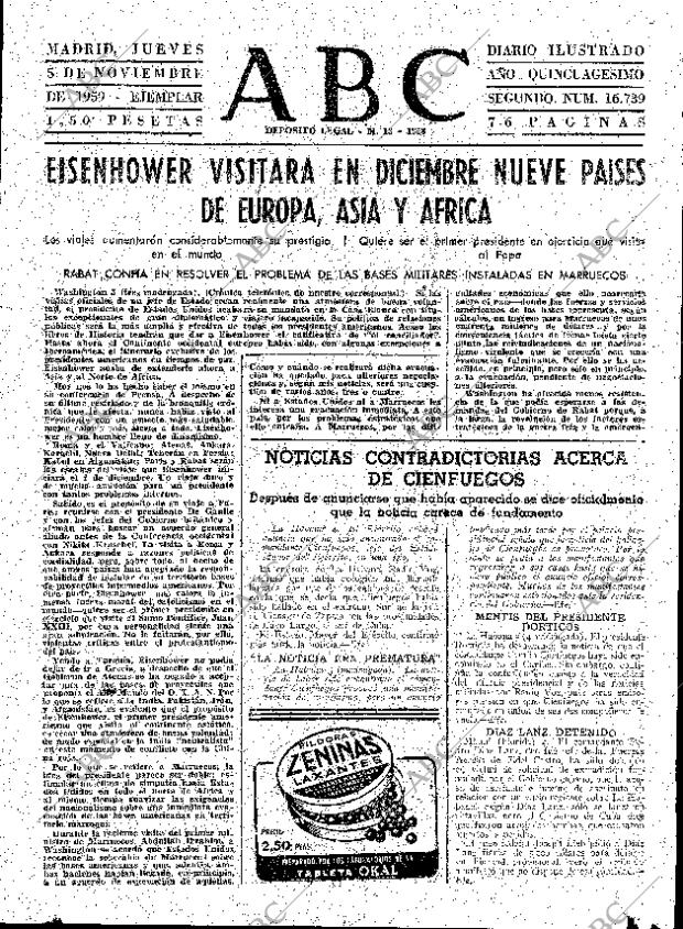 ABC MADRID 05-11-1959 página 31