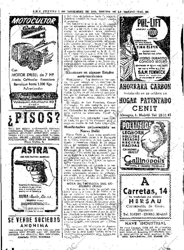 ABC MADRID 05-11-1959 página 38