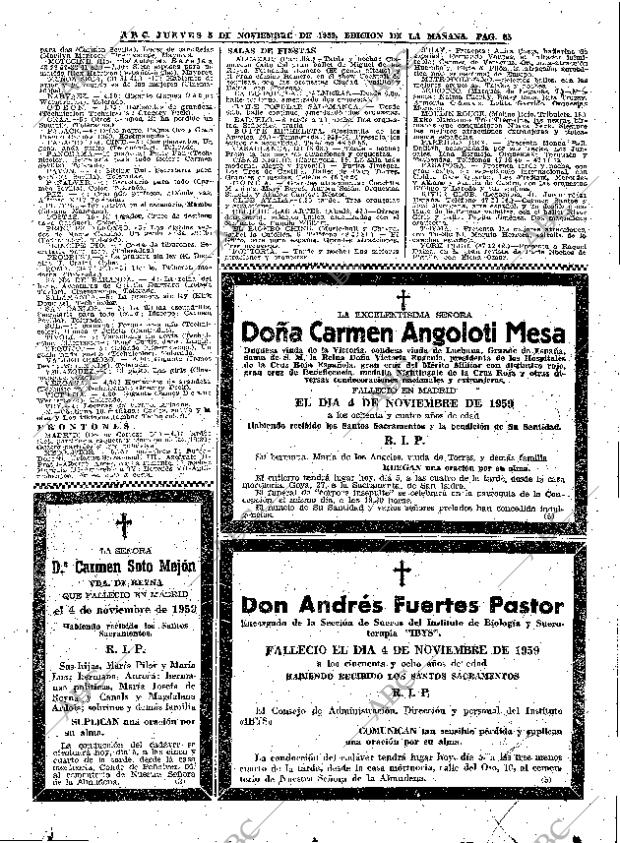 ABC MADRID 05-11-1959 página 65