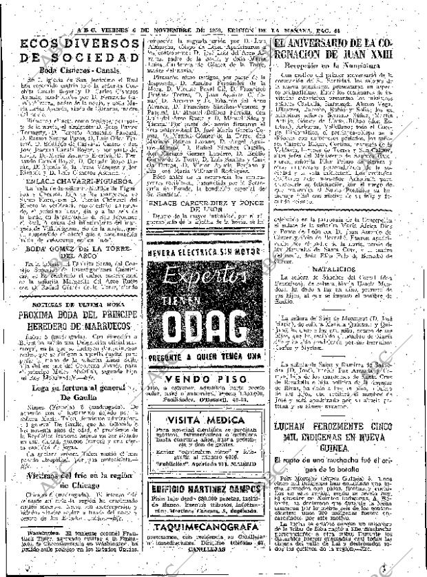 ABC MADRID 06-11-1959 página 44