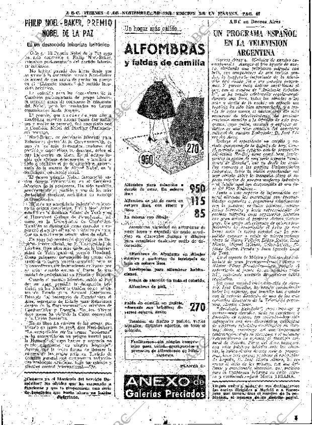 ABC MADRID 06-11-1959 página 47