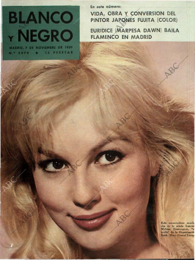 BLANCO Y NEGRO MADRID 07-11-1959 página 1