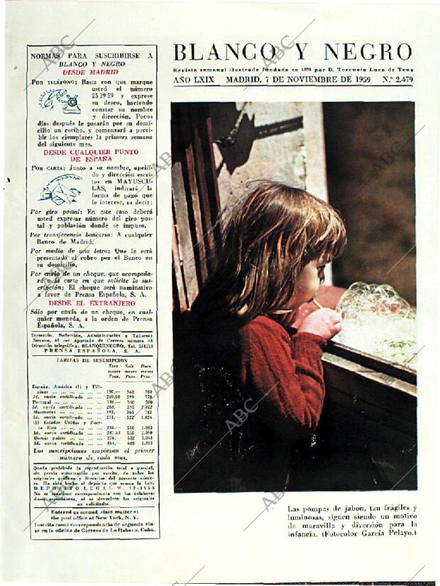 BLANCO Y NEGRO MADRID 07-11-1959 página 3