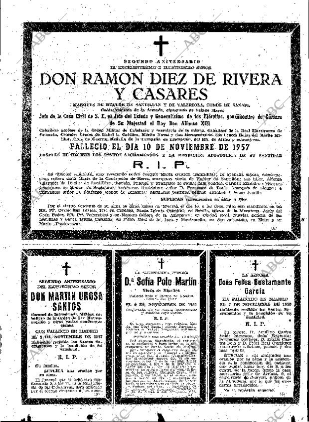 ABC MADRID 08-11-1959 página 103