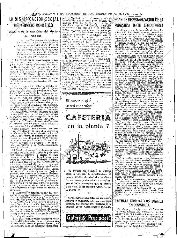 ABC MADRID 08-11-1959 página 74