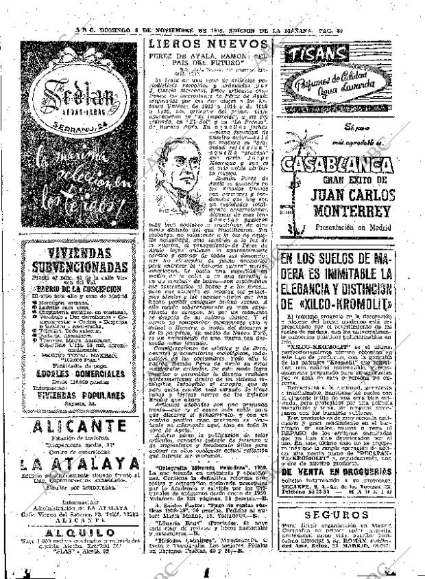 ABC MADRID 08-11-1959 página 80