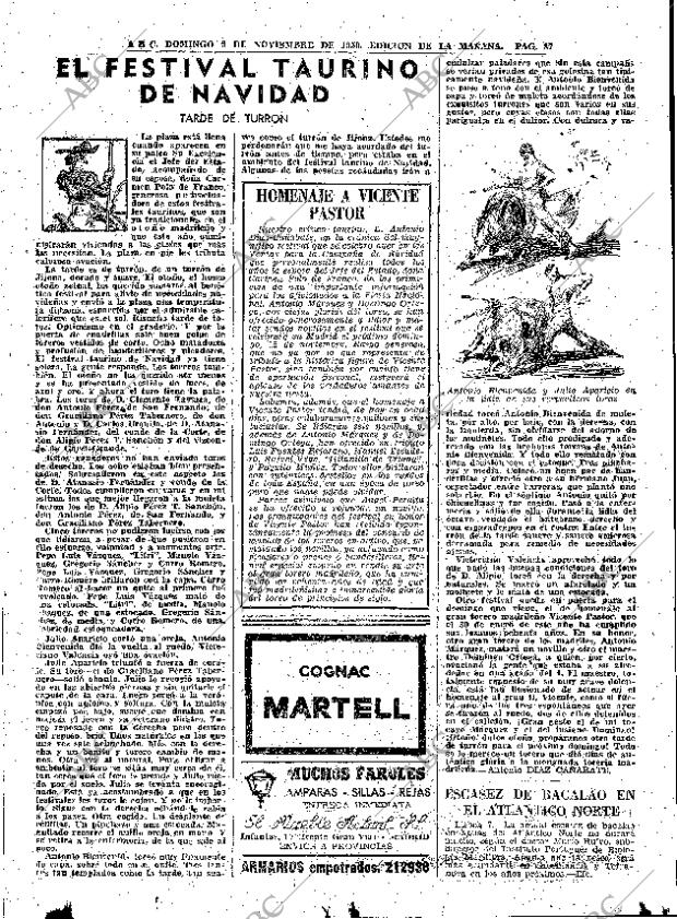 ABC MADRID 08-11-1959 página 87
